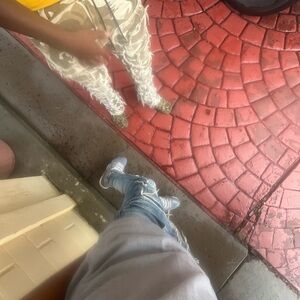 Jordan Men's Shoes in Gray and White